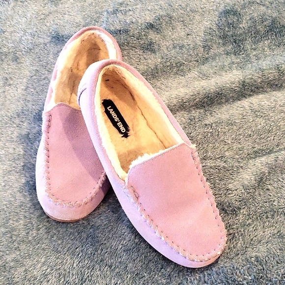 Lands' End Shoes - EUC lands end slippers. Size 7.